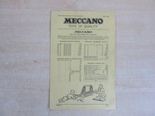 Meccano, Hornby Dinky models Price List / Catalogue July 1956.