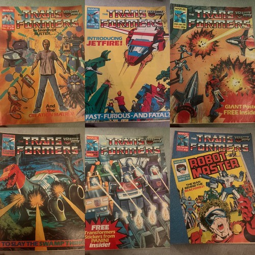 Transformers marvel uk - g1,