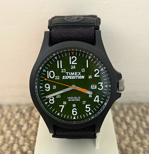 Timex expedition indiglo - indiglo, green