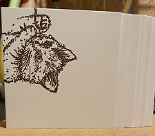10 Cat Note Cards with