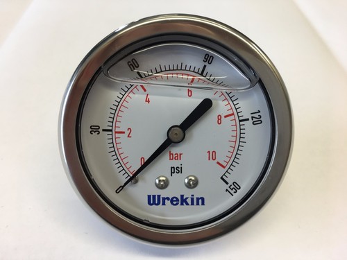 63mm hydraulic pressure gauge - 63mm,