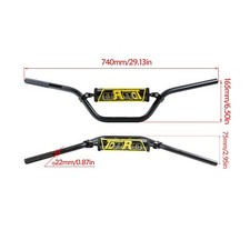 22mm 7/8" Motorcycle Handlebar