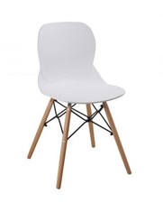 White Dining Chairs White Seat