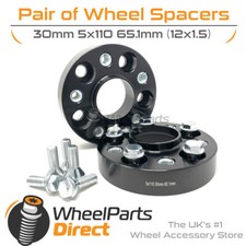 Bolt-On Wheel Spacers 5x110 65.1 30mm for Vauxhall Astravan (5 Stud) [H] 04-09