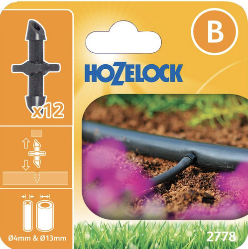 Hozelock 2778 4mm straight - 4mm,