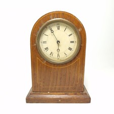 Vintage Mantel Clock With Swiss Made Movement / Working / Restoration Project 