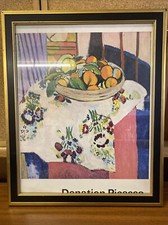 Picasso Donation Poster - Louvre Museum - Henri Matisse Size In Photos Framed