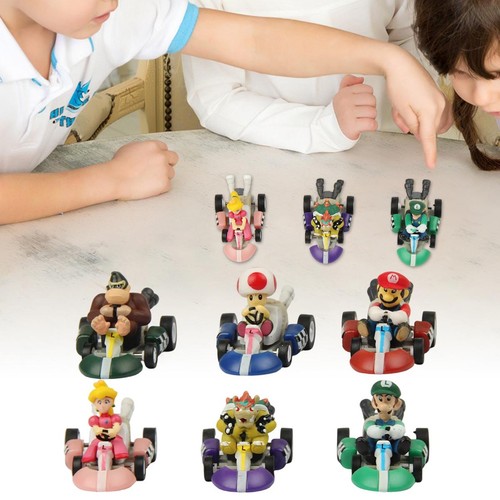 6pcs super mario kart - mario,
