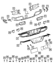 Genuine Mopar Push Nut