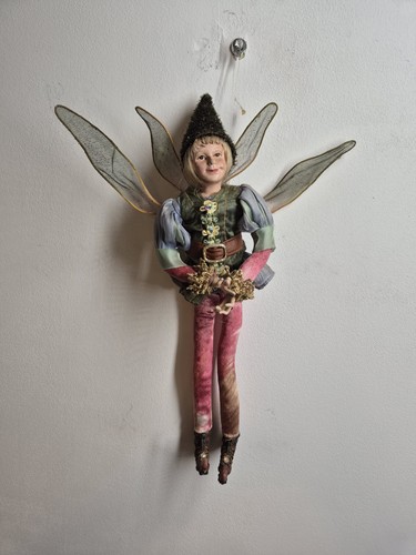 Vintage resin fairy - vintage,