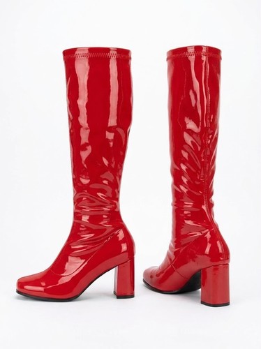 Retro boots fancy dress - go,