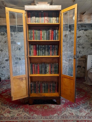 Vintage art deco bookcase - vintage,