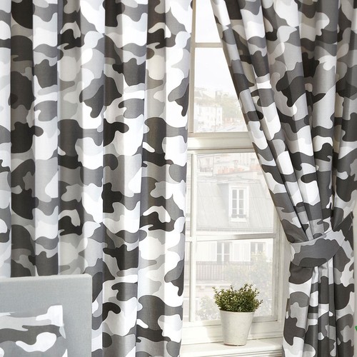 Grey army camouflage lined - grey,