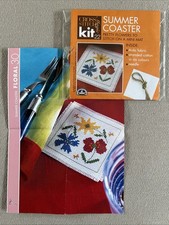 Cross Stitch Magic Kit - No 22 - Summer Coaster  - Unopened & Unused