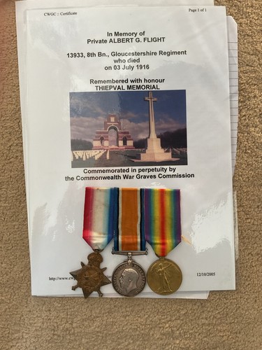 Ww1 medal trio - medal, incl