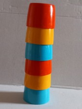 Vintage 6 Melamine Stacking