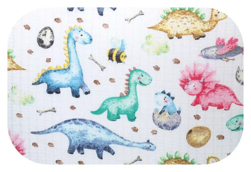 Dino large cotton - cotton, muslin