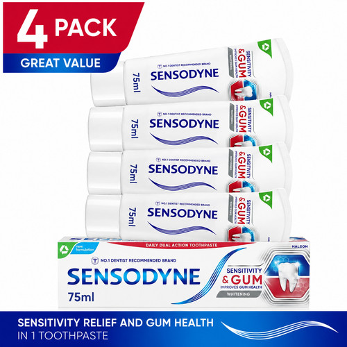 Pack sensodyne toothpaste - 4,
