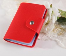 24 Cards Pu Leather Credit ID