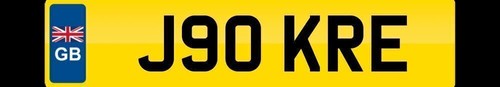 Joker number plate - joker,