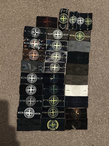 Stone island badge collection - island,