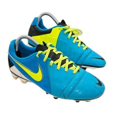 Nike CTR360 Enganche III FG Mens UK 8 Blue/Volt Football Boots OG Control VGC