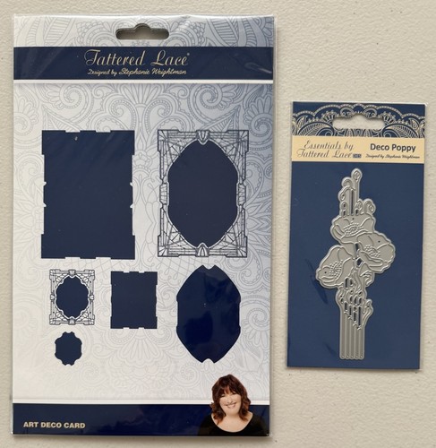 Tattered lace art deco - tattered,
