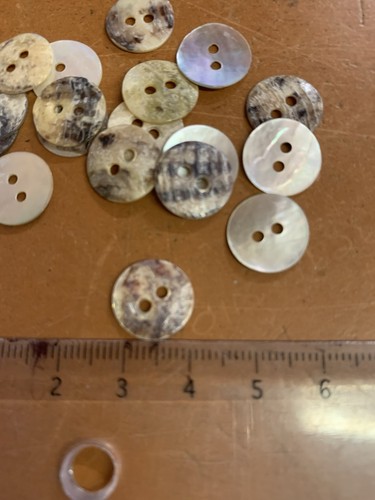Mother pearl buttons bag - mother,