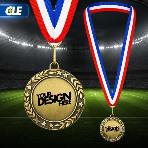 Custom laser engraved - custom, medal