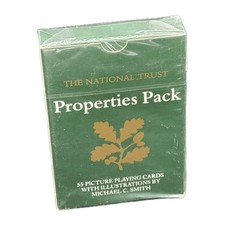 The National Trust Properties Pack Playing Cards - One Pack Sealed 55 Picture