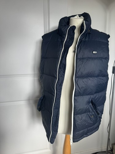 Jack wills navy blue gilet - navy,