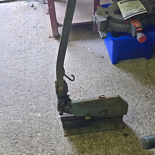 Manual bench mounted sheet - manual,
