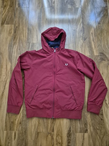 Fred perry mens red - mens, bomber