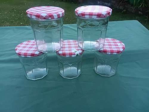 Bonne maman glass jars - bonne, x5