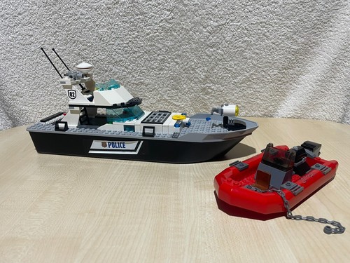 Lego city police patrol boat - police,