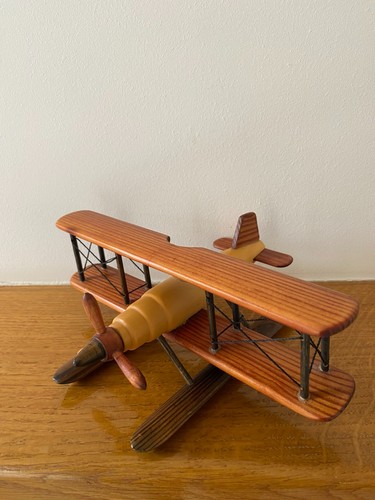 Wooden plane skis model - skis,