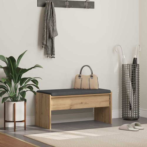 Vidaxl hall bench artisan oak - vidaxl,