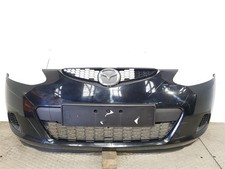 2007-2010 MK2 MAZDA 2 FRONT BUMPER BLACK 3 DOOR HATCHBACK