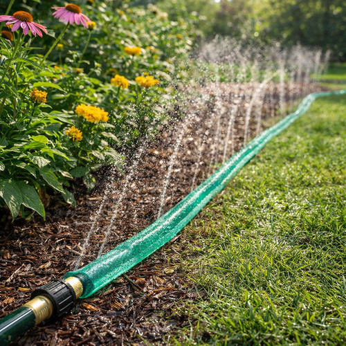 Soaker hose pipe flexible - pipe,