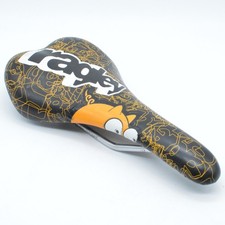 Ragley Mountain Bike Saddle 270x130mm 7mm Rails Black White MTB XC DH DJ FR