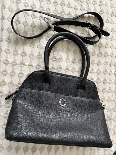 Oroton metier handbag black - metier,