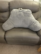 Urban outfitters large soft grey faux fur cuddle upright cushion £75