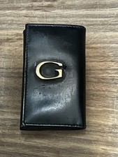GUCCI  “ G”, Leather Key Case