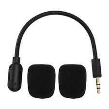 1Pcs Gaming Headset Microphone 3.5mm Detachable Gaming Boom Microphone