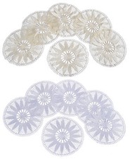 Floral Lace Doilies Pack of 6 Traditional Doyleys Vintage Home Table Coaster Mat