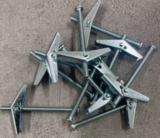 M5 X 75mm Box 100 Spring Toggle Plaster Board Fixing Cavity Wall