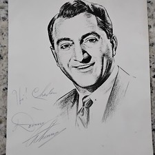 Danny Thomas SIGNED DW Photo