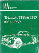 TRIUMPH TR4 TR4A TR250 & TR5 ( 1961 - 1969 ) PERIOD ROAD TESTS BOOK