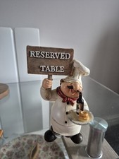 Chef Reserved Table Figurine Other Chef Items Listed 