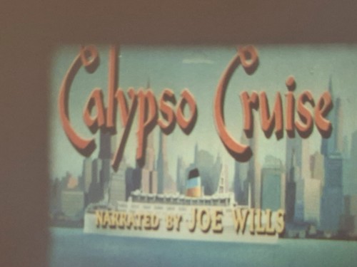 Calypso cruise 1954 - cruise, super